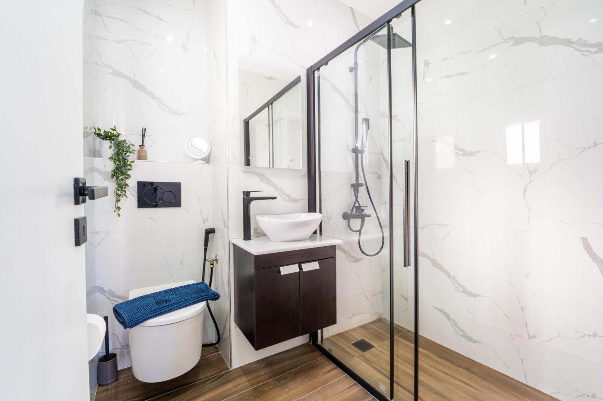 Apartmán Blue Oasis - Jacuzzi Penthouse Atény Exteriér fotografie