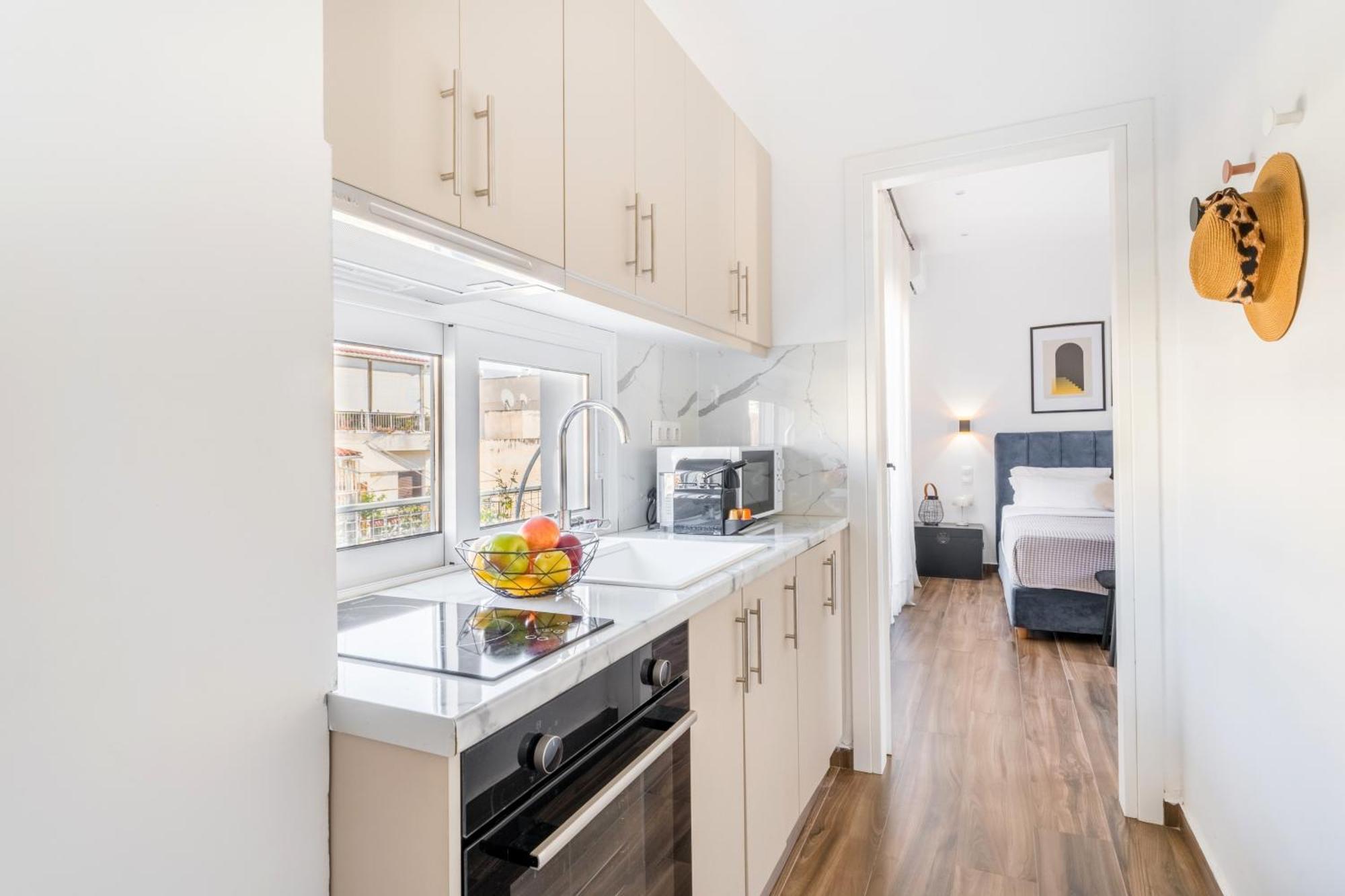 Apartmán Blue Oasis - Jacuzzi Penthouse Atény Exteriér fotografie